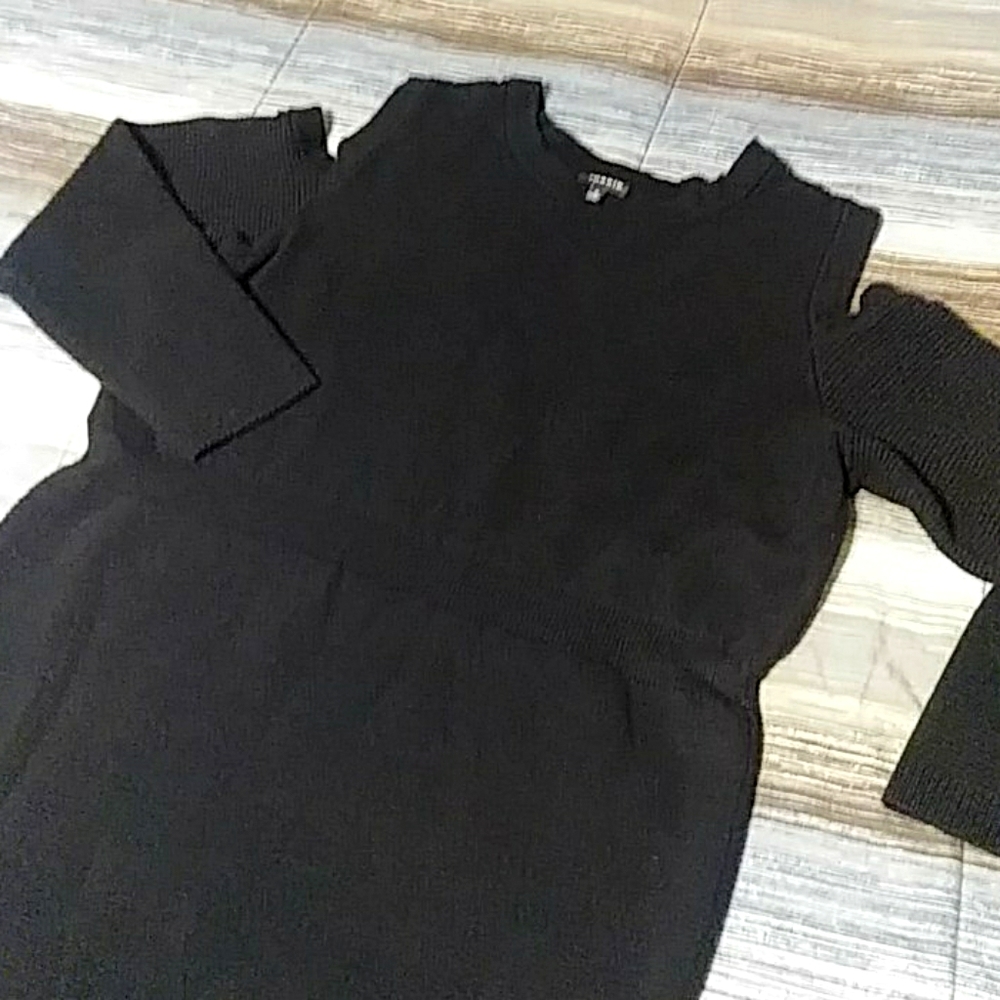 Torrid midi black dress